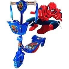 Patinete Infantil 3 Rodas Varia Modelos Musica C/Cesta Luz Musica Promoção