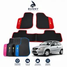 Tapete personalizado Carro Celta 2000 a 2016 Borracha 3 Peças Traseiro Inteiro Jogo Tapete impermeável Automotivo