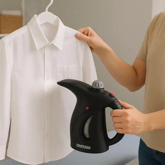 Passadeira a Vapor Vertical Portátil Vaporizador de Roupas Passa Fácil Rápido Passar Roupa sem Ferro