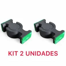 Kit2 Trava Para Porta Prendedor de Porta Sem Furo Alta Durabilidade Plástico Reforçado