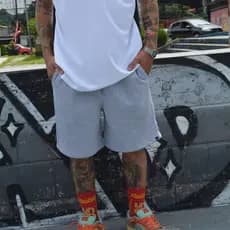 Bermuda Moletom Masculino StreetWear Academia Esportivo