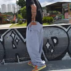 Calça Moletom Baggy StreetWear Unissex