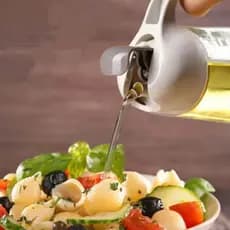 Dispenser de Azeite Óleo e Vinagre 630ml Vidro com Dosador – Tampa Abre/Fecha, Anti-Respingo