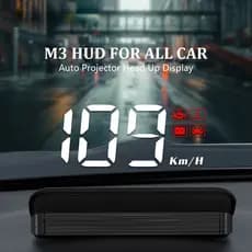 M3 Auto HUD OBD2 Head Up Display Projeção No Vidro Do Carro Velocidade Pára-Brisa Projetor Alarme Acessórios Eletrônicos