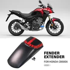 Fender Extensor De Para-Lama Dianteiro Honda CB 500x500x CB500 CB500X 2022 2023 2024 Acessórios Extensão Do Pára-Choque