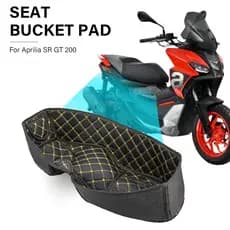 Para Aprilia SRGT200 SRGT 200 Motocicleta Balde Interno Almofada De Assento Forro De Armazenamento Caixa De Bagagem
