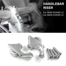 Altura 30mm Guiador Impulsionador Para BMW R1250R R 1200 Rr 1250 LC R1200R Motocicleta Riser Braçadeira Extensor Adaptad