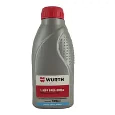 Limpa Para Brisa Wurth 500ml Fluido Detergente Liquido Limpeza de Parabrisa Vidro Carro Automotivo