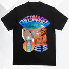 Camiseta Enfermagem Coringa Meme Brasileiro Blusa 100% Algodão Unissex Premium