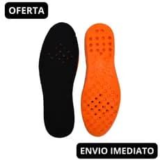 Palmilha Ortopédica de Gel PU Anatômica Confortável  Varias Horas de Trabalho Envio Imediato
