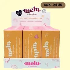 Gel Modelador para Sobrancelhas -Melu Ruby Rose - BOX 24 UNIDADES - MAQUIAGEM ATACADO