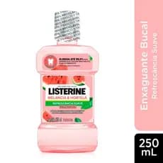 Enxaguante Bucal Listerine Melancia & Hortelã Sem Álcool 250ml - Vencimento 10/2027
