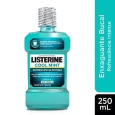 Antisséptico Bucal Listerine Cool Mint Refrescância Intensa Sabor Hortelã 250ml - VENCIMENTO 05/2027
