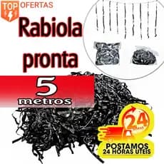 Rabiola Pronta 5 metros amarrada para pipas raia peixinho só usar