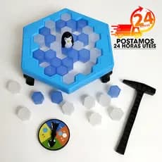 Jogo Quebra Gelo Pinguim Jogos Infantil Para Crianças de Tabuleiro Interativo