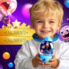 Foguete Get play Mini Maquina de Bolinhas