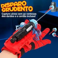 Luva Lança Teia Luva Lança disco Luva Lanca Ventosa art brink