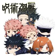 Almofada Chibi - Jujutsu Kaisen /  Gojo - Sukuna - Nanami - Itadori