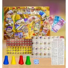 Jogo De Tabuleiro Banco Imobiliário Mesa Brinquedo Educativo..s
