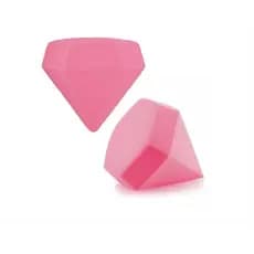 Esponja De Maquiagem Formato Diamante Multifacetada