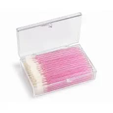 100 Aplicadores Pinceis Descartáveis Gloss Batom Limpeza Cílios