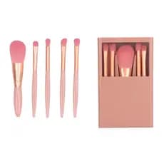 Kit Pinceis Maquiagem Com Estojo E Espelho - Bolsa