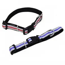 Coleiras para cachorro resistente com reforço de aço com regulagem