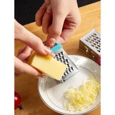 MINI Ralador De Queijo Legumes Alho 8cm Inox Qualidade