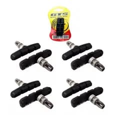 Kit Pastilha 4 Pares Sapata Gts V-brake Orbital 70mm Bike Mtb