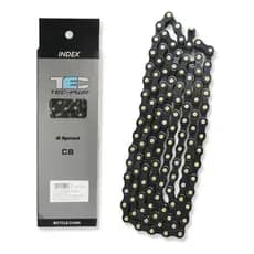 Corrente Tec 8v C8 116 Elos 6/7/8v Com Power Link Bike Mtb E Speed