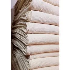 3 PANO DE CHÃO SACO CRU 49cm x 80cm COSTURA DUPLA PREMIUM GROSSO OTIMA ABSORÇÃO COR BEGE