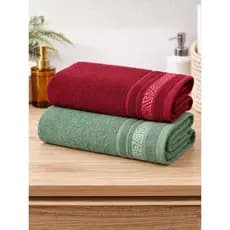 Kit Toalha De Rosto Grossa 35x75cm Em Algodão 1 ou 2 unidades