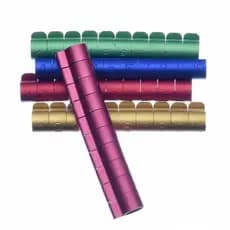 Anilhas Abertas Metálicas Marcação - 6.0 mm - 10 un