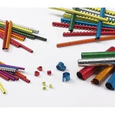 Anilhas Abertas Metálicas Marcação - 12 mm - 10 un