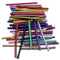 Anilhas Abertas Metálicas Marcação - 2.5 mm - 20 un