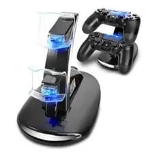 Suporte Carregador Stand Para 2 Controle De Ps Dock Station
