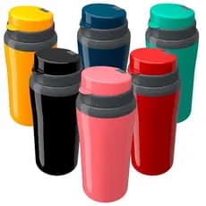 Garrafa Copo Térmico Miami 650ML Com Tampa Fitness Água Café Quente Frio Unitermi