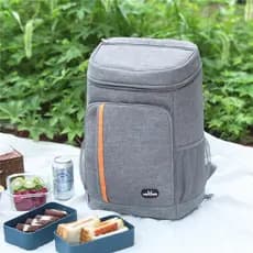 Mochila Térmica Cooler Capacidade 18L Impermeável Portátil Piquenique Quente Frio