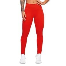 calça  Legging  Feminina Cintura Alta  Básica Zero Transparência