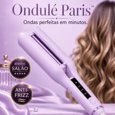 Babyliss Modelador Chapinha Prancha Ondas Cachos Cabelos Wavy Bivolt Lilás