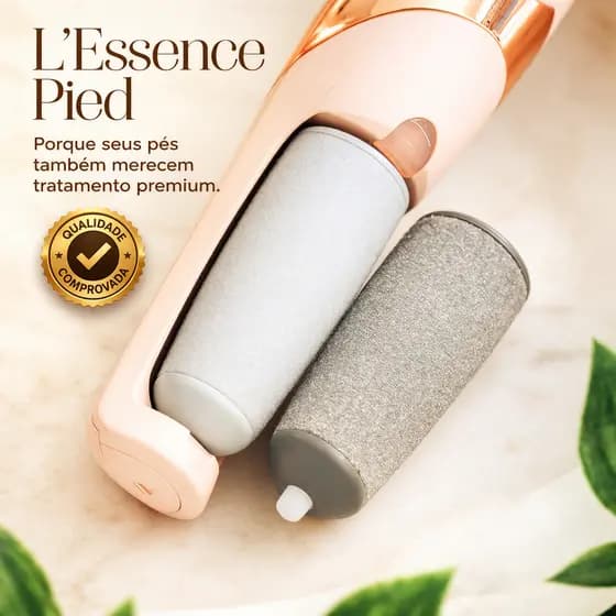 Lixa Pé Elétrico Lixador Esfoliador Removedor Tira Calos Pedicure Portátil