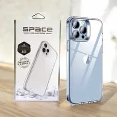Capa Capinha Celular Space Transparente IPhone 11,12,13,14 e Pro/Pro Max