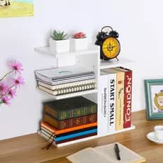 Nicho Árvore Porta Livro MDF Organização de Mesa de Escritório Estudo MDF