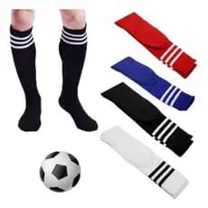 Kit com 2 Meião de Futebol - Meia Cano Alto Futebol Pênalti Vôlei meia de proteção