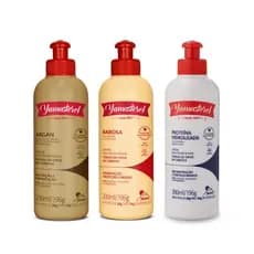KIT YAMASTEROL BABOSA 200ML ARGAN 200ML BRANCO 200ML