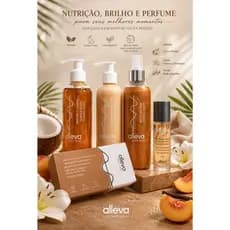 Kit Alleva Coconut Essence — Beleza, Brilho e Perfume em Cada Detalhe coconut fragrância perfumado