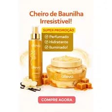 Kit Vanilla Perfumado – Body Splash + Geleia Hidratante Corporal | Hidratação e Perfume Irresistível