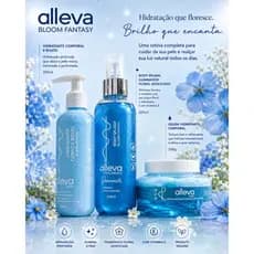 KIT ALLEVA BLOOM FANTASY - sua pele hidratada, iluminada e perfumada todos os dias