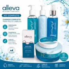 ✨️CHEGOU O KIT COMPLETO COM 5 PRODUTOS ALLEVA BLOOM FANTASY. O KIT VEGANO QUE ENCANTA QUEM AMA PELE MACIA E PERFUMADA.