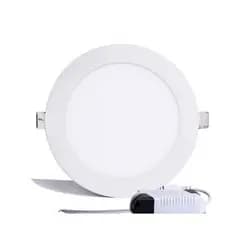 Luminária Painel Plafon Led Redondo Embutir  6w 12w 18w 24w Branco Frio / Branco Quente / Branco Neutro